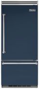 Viking® 5 Series 36 in. 20.4 Cu. Ft. Slate Blue Built In Right Hinge Bottom Freezer Refrigerator-0