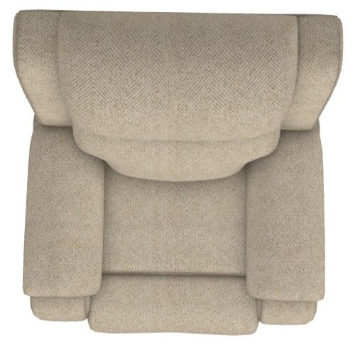 La-Z-Boy® Dorian Oatmeal Power Rocking Recliner with Headrest-4
