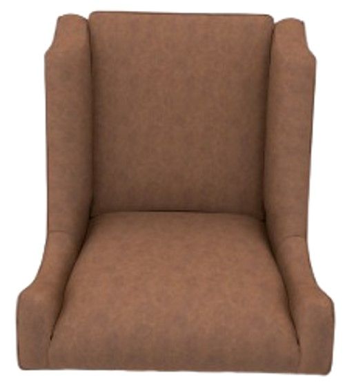 Best® Home Furnishings Customizable Keatling Leather Accent Chair with Espresso Legs-4