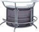 Coaster® Dallas 3-Piece Smoked/Silver Bar Unit-0