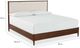 Bassett® Furniture Copenhagen Espresso King Upholstered Panel Bed-3