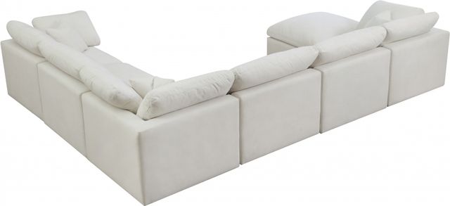 Meridian Furniture Plush 7-Piece Cream Modular Sectional-1