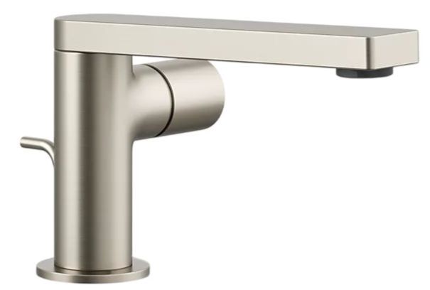 KOHLER® Composed® Vibrant Brushed Nickel Single-Handle Bathroom Sink Faucet with Cylindrical Handle-0