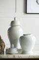 A & B Home Seaford White Ginger Jar-2