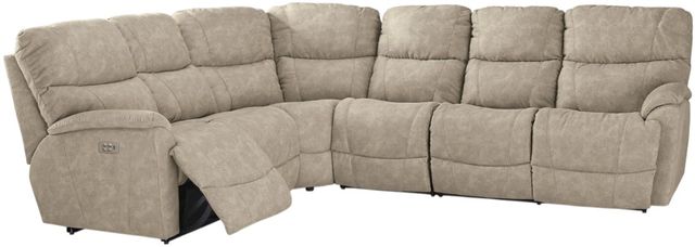 La-Z-Boy® Trouper Stucco Reclining Sectional with Custom Layout Options-2