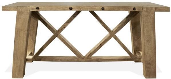 Riverside Furniture Gavin Deep Russet Rectangular Console Table-1