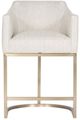 Vanguard® Furniture Vanguard Index Porcelain/Satin Brass Counter Stool-1