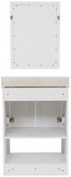 Linon Barkley White 31" Vanity with Mirror-5