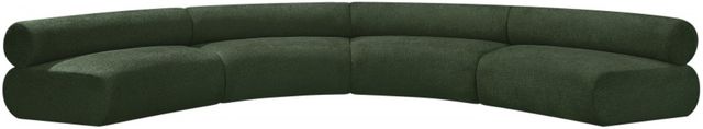 Meridian Furniture Bale 4-Piece Green Modular Sectional-1