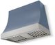 AGA Marquee 36" Stone Blue Wall Mounted Range Hood with Brushed Nickel Trim-0