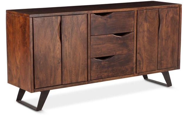 Home Trends & Design London Loft Walnut Sideboard-0
