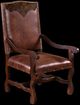 Horizon Home® Montecristo Brown Dining Arm Chair-0