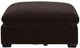 Coaster® Lakeview Dark Chocolate Rectangular Ottoman-1