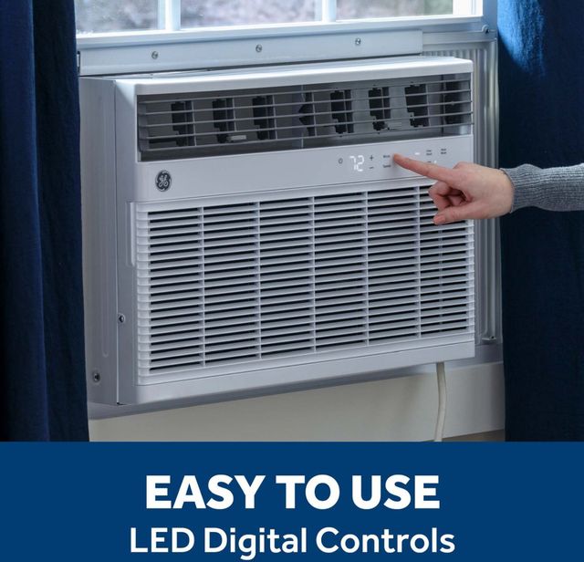 GE® 12,000 BTU's White Window Air Conditioner-3