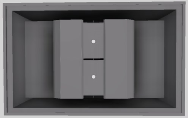 Vent-A-Hood® Designer Series 48" Gunsmoke Island Range Hood-3
