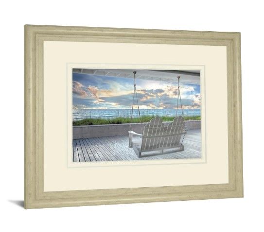 Classy Art Swing at the Beach by Celebrate Life Gallery Wall Art-1