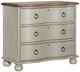 Legacy Classic Vintage Market Barnwood Oak/Northern Moss 3-Drawer Chest-0