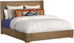 Flexsteel® Normandy Driftwood King Panel Bed