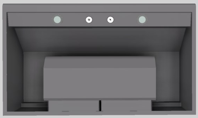 Vent-A-Hood® 36" Gunsmoke Under Cabinet Range Hood-2