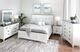 Liberty Furniture Allyson Park Wirebrushed White King Panel Bed-0