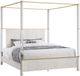 Global Furniture USA Malmo Oak King Canopy Bed-0