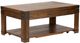 Steve Silver Co. Arusha Medium Cherry Lift Top Cocktail Table with Casters-0
