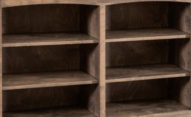 Archbold Furniture Customizable Alder 48" x 36" Bookcase-1