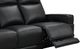Leather Italia™ Cambria Valley Black Power Reclining Sofa-1