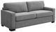 Coaster® Simpson Gray Upholstered Sofa Sleeper with Queen Mattress-0