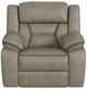 Elements International Engage Corral Gray Motion Manual Recliner-4