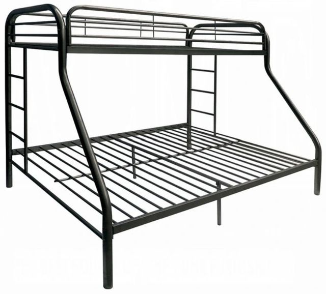 ACME Furniture Tritan Black Twin Over Full Youth Bunk Bed-0