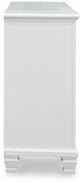 Signature Design by Ashley® Fortman 3-Piece White King Panel Bedroom Set-3