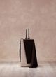 Moe's Home Collection Maud Antique Brown Large Stoneware Candle Holder-5