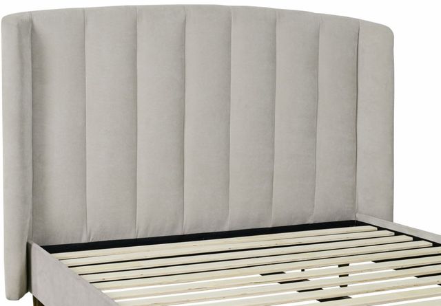 Fashion Bed Group® Chloe Gray Queen Panel Bed-1