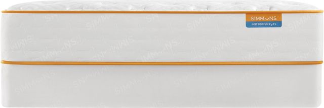 Simmons® Comfort Vibezzz Wrapped Coil Plush Tight Top Queen Mattress-4