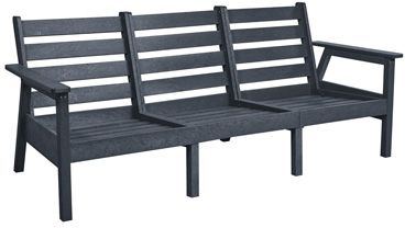 C R Plastics Tofino Slate Grey Sofa-0