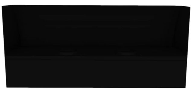 Vent-A-Hood® 66" Black Wall Mounted Range Hood-3