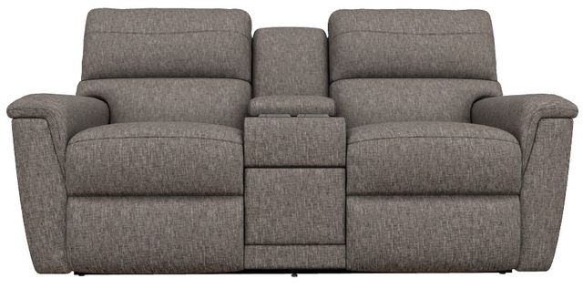 La-Z-Boy® Ava Onyx Power Reclining Loveseat with Console, Headrest, and Lumbar-1