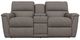 La-Z-Boy® Ava Onyx Power Reclining Loveseat with Console, Headrest, and Lumbar-1