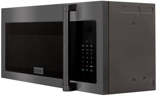ZLINE 1.5 Cu. Ft. Black Stainless Steel Over The Range Microwave-2