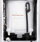 GE® Unitized Spacemaker® Gas Washer/Dryer Stack Laundry-White-4