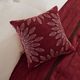 Olliix by Madison Park Red California King Palmer 7 Piece Comforter Set-4