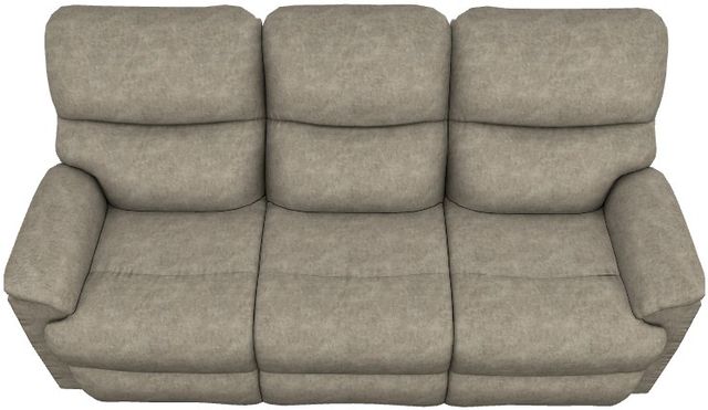 La-Z-Boy® Trouper Sable Power Reclining Sofa with Headrest and Lumbar-4