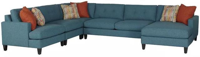 Jonathan Louis Mia 5-Piece Right-Arm Facing Sectional and Chaise-0