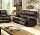 ACME Furniture Zuriel Brown Manual Reclining Sofa-1