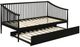 Coaster® Delgado Black Youth Twin Daybed with Trundle-3