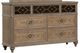 Furniture of America® Lyris Rustic Oak Dresser-0