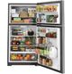 GE® 30" 19.1 Cu. Ft. Stainless Steel Top Freezer Refrigerator-2
