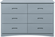 Mazin Furniture Orion Gray Dresser-0