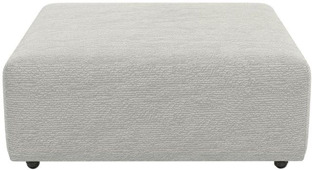 Catnapper® Majesty White Castered Cocktail Ottoman-3